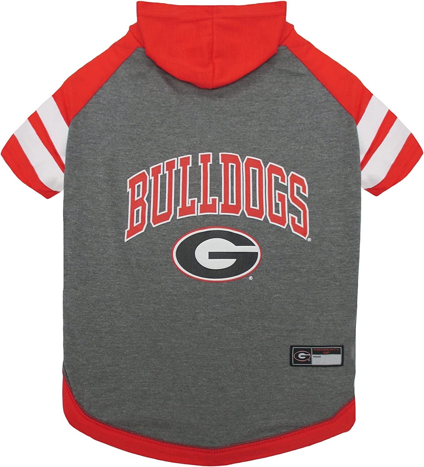 NCAA Georgia Bulldogs Pet Hoodie – Medium, Officially Licensed Dog & Cat Apparel