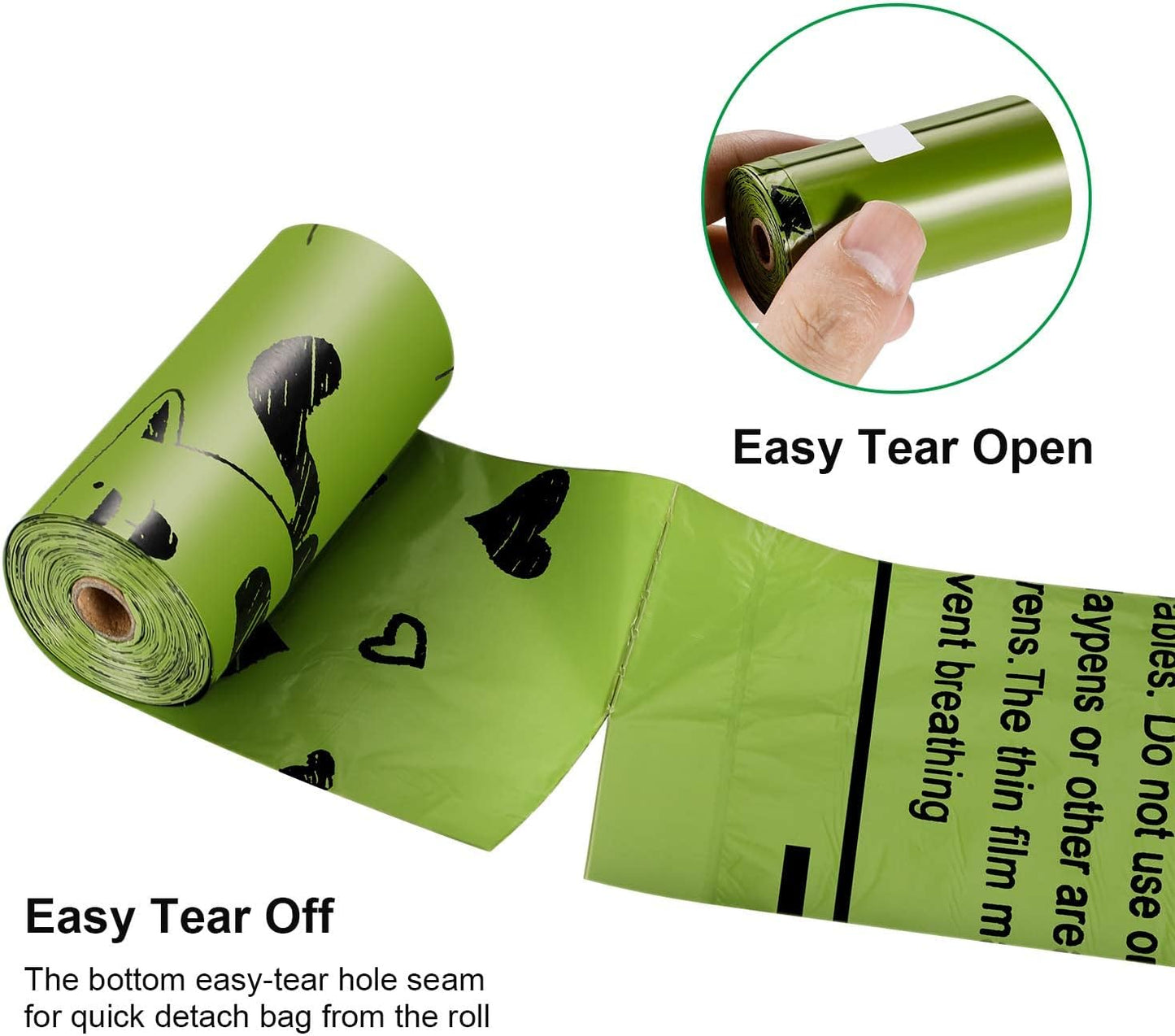 Biodegradable Dog Poop Bags - 720 Extra-Thick, Leak-Proof Bags + Dispenser (Scented)