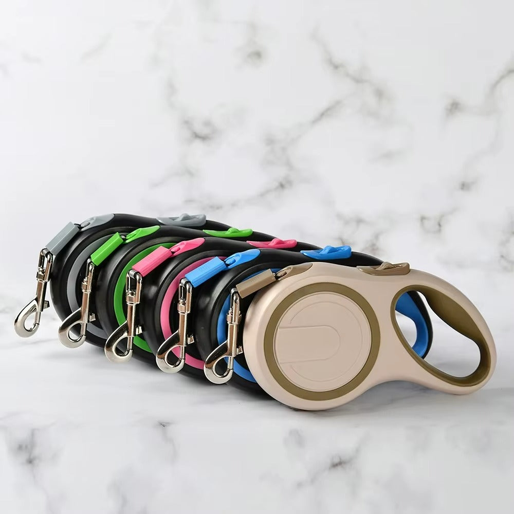 Outdoor Hiking Retractable Dog Leash - 5M/8M | Durable & Comfortable | Perfect for Small to Large Dogs & Cats